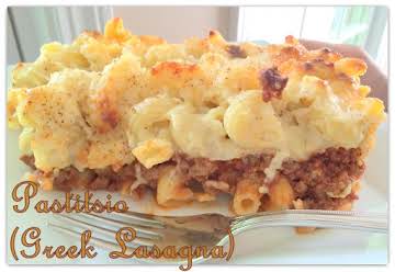 Pastitsio  (Greek Lasagna)