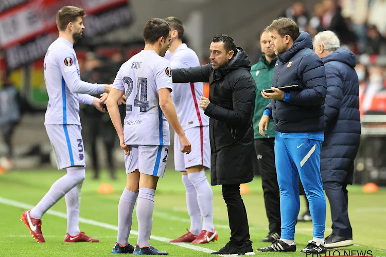 Xavi a Gérard Piqué dans le collimateur 