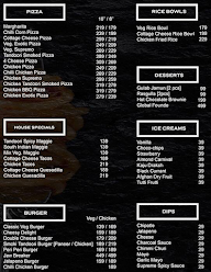 The London Shakes menu 3