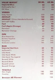 Rajwada Roof Top Restaurant menu 3