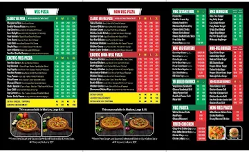 Laziz Pizza menu 