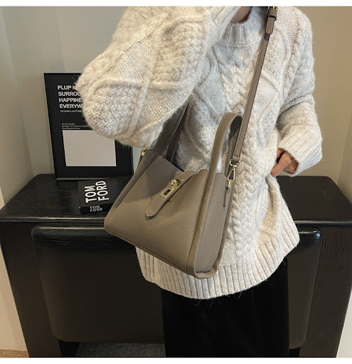 Title 9, Retro Shoulder Messenger Bag Textured Portable ...