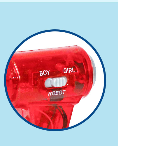 Title 6, Creative Voice Changer Mini Funny Horn Toy Chan...