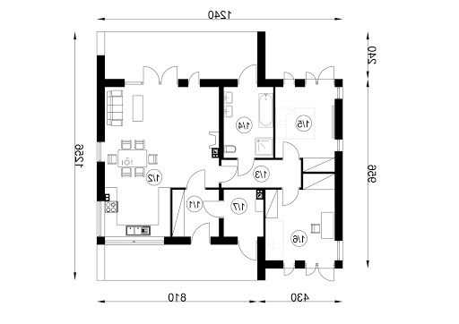 FX-3 - Rzut parteru