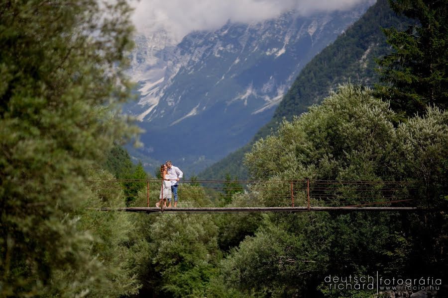 Wedding photographer Richárd Deutsch (ricciohu). Photo of 3 March 2019