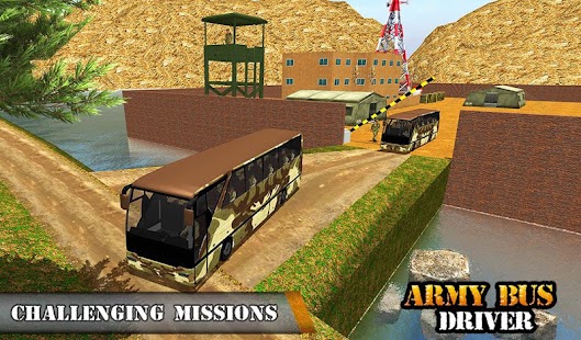 Army Bus Driving 2017 - Military Coach Transporter (Mod)