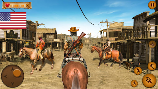 Screenshot Cowboy Horse Riding Wild West