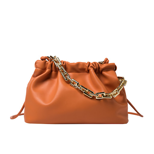 Title 6, Cloud Bag Simple Thick Chain Clip Shoulder Bag,...