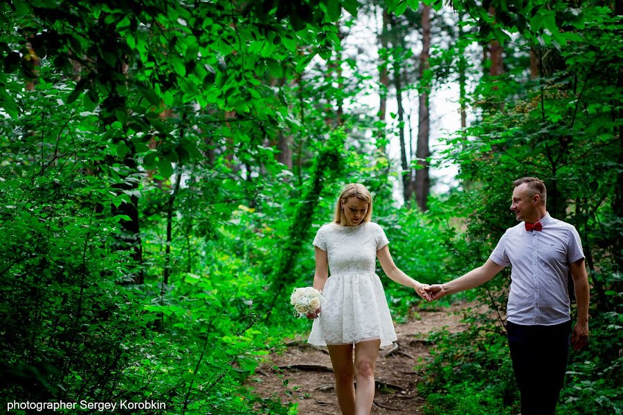 Fotógrafo de bodas Sergey Korobkin (skorobkin). Foto del 19 de septiembre 2018