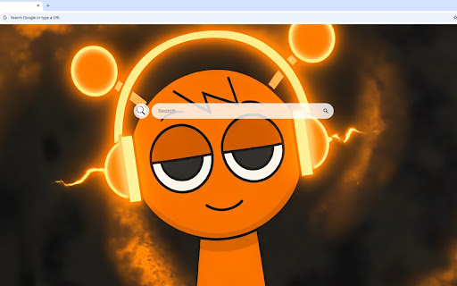 Incredibox Sprunki Oren Black Live Wallpaper