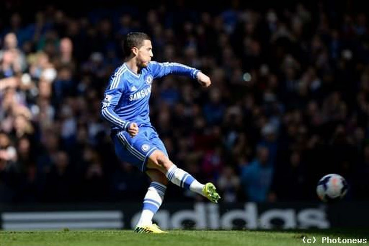 Supporters zetten Hazard op het hoogste schavotje