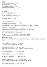 Gunnuz Cafe & Bakery menu 1