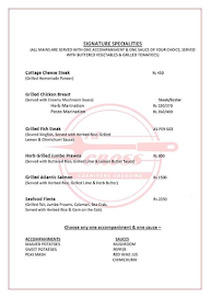 3Rd Cross Steakhouse & Grills menu 7