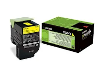 Toner LEXMARK 70C2HY0 gul (Org.nr.70C2HY0)