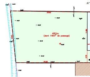 Vente terrain  482 m² à Chateau-d'olonne (85180), 310 000 €