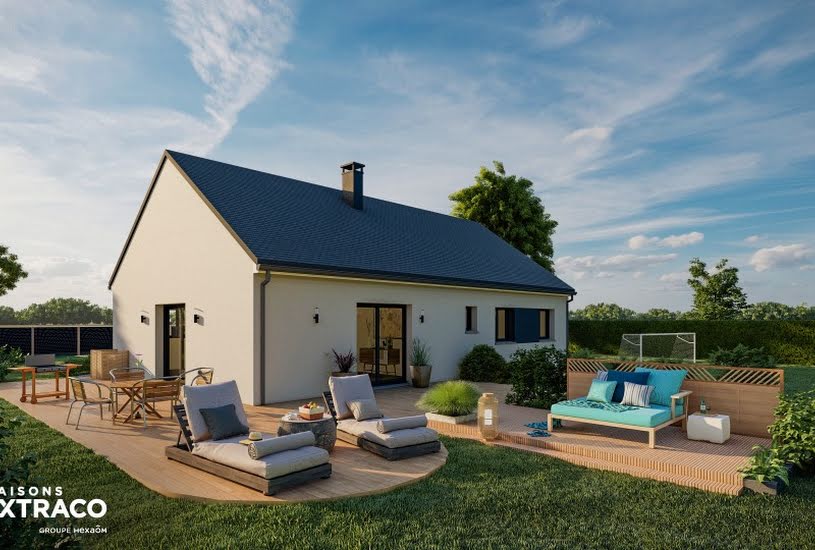  Vente Terrain + Maison - Terrain : 1 634m² - Maison : 105m² à Fresne-le-Plan (76520) 