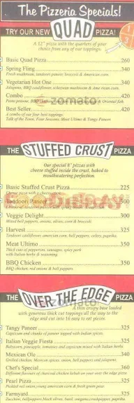 The Pizzeria And Pasta Bar menu 1