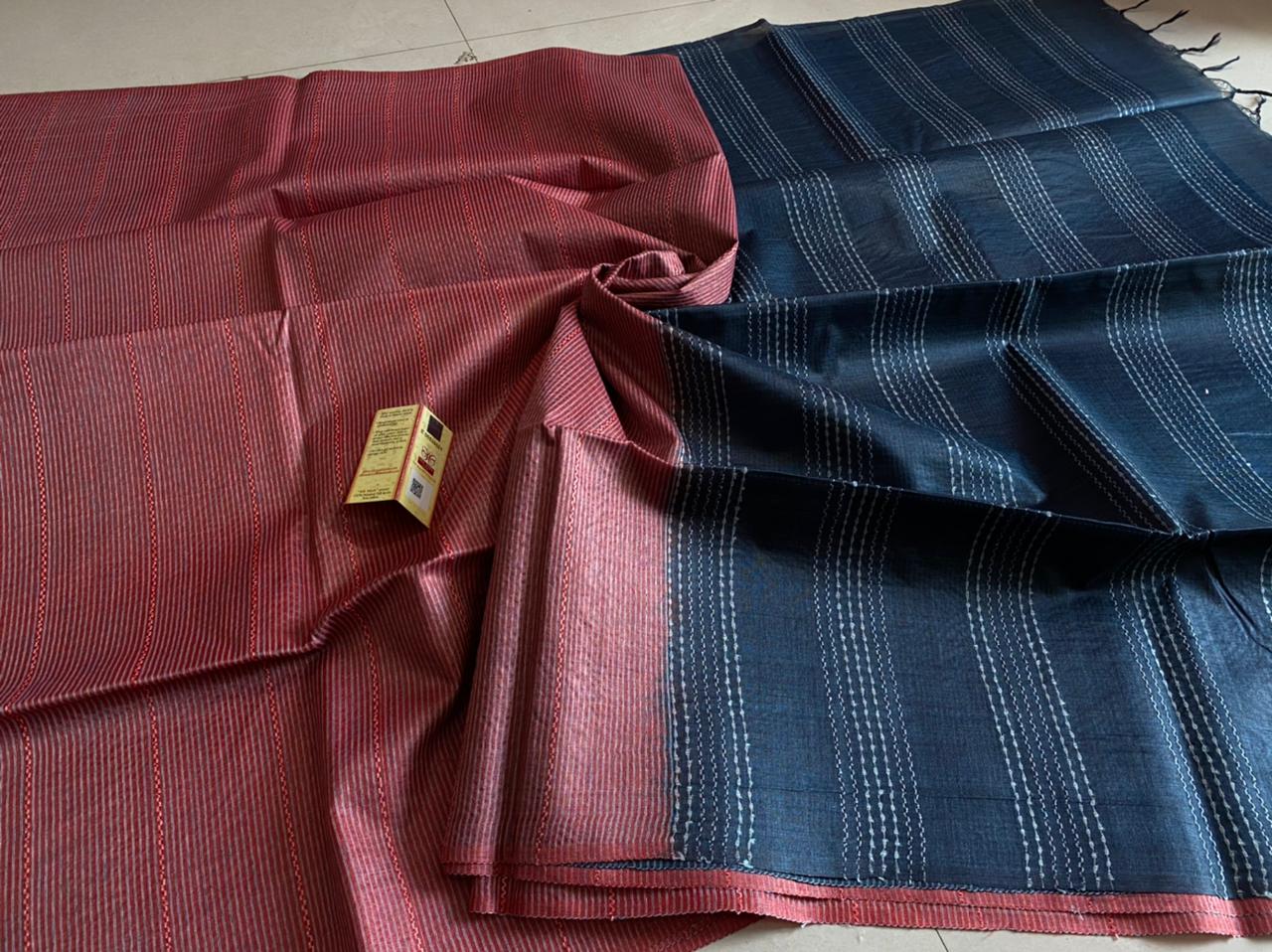 Pure Tussar silk Saree