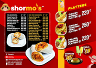 Shormo's menu 1