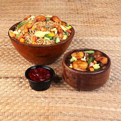 Prawn Oriental Pot Rice