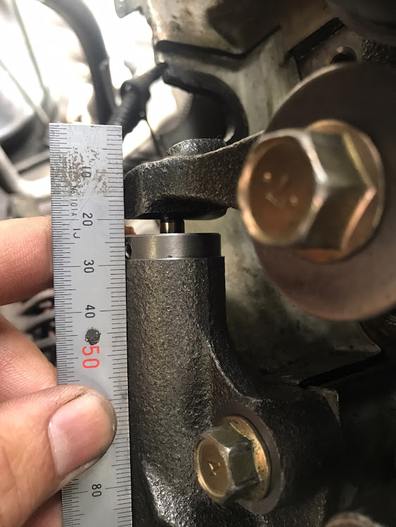 ミラージュのタイミングベルト交換・週末整備・DIYに関するカスタム事例の投稿画像4枚目