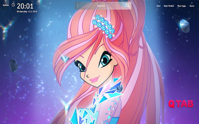 Winx Club Wallpapers Theme Anime New Tab