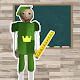 Medieval Math teacher Green Military