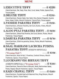 Cheffy Tiffy menu 1