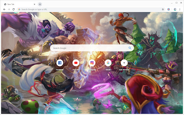 New Tab - League of Legends