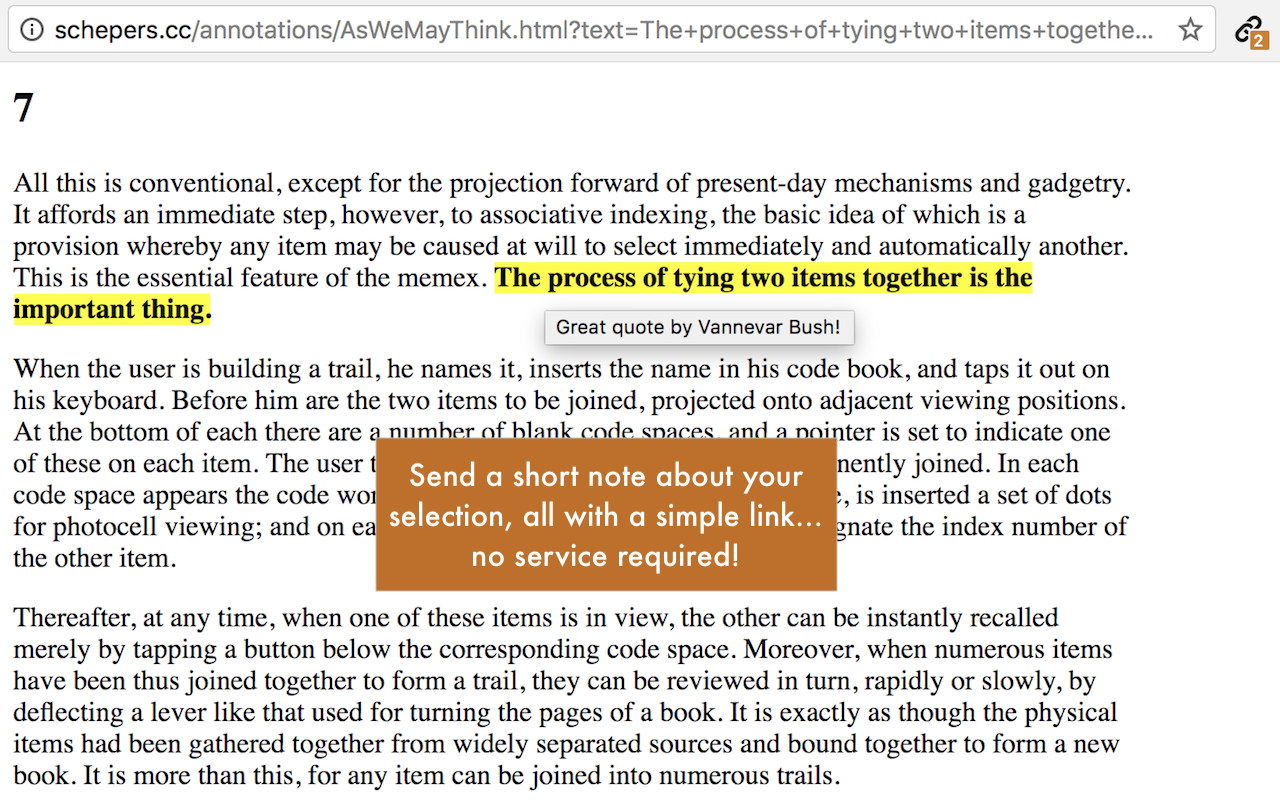 Nanotation Deep Linker Preview image 2