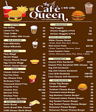 The Cafe Queen menu 3