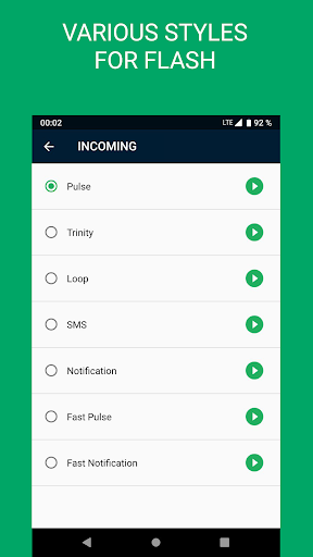 Screenshot Flash Alert On Call & SMS