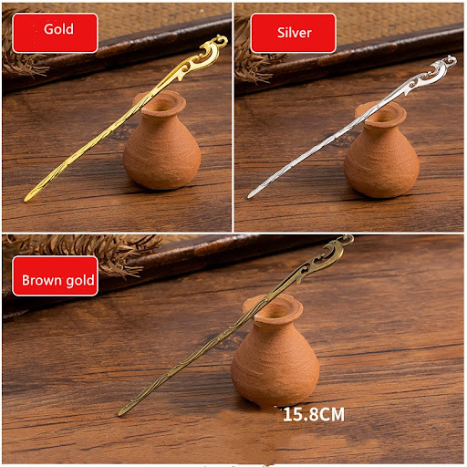 Title 3, Handmade Step By Step Hairpin Classical Alloy H...