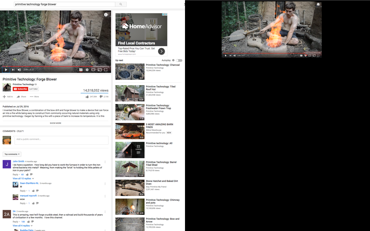 YouTube Distraction Free Mode Preview image 3