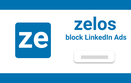 Zelos - AdBlock for LinkedIn Preview image 0