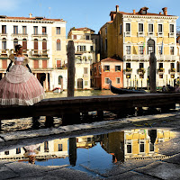 Venezia in una pozzanghera di 