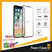 Kính Cường Lực Iphone 6 Plus 7 Plus 8 Plus X Xr Xs Max 11 Pro Max Full Màn Chống Vân 15D