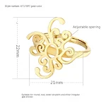 KTJ1597 Yellow Gold