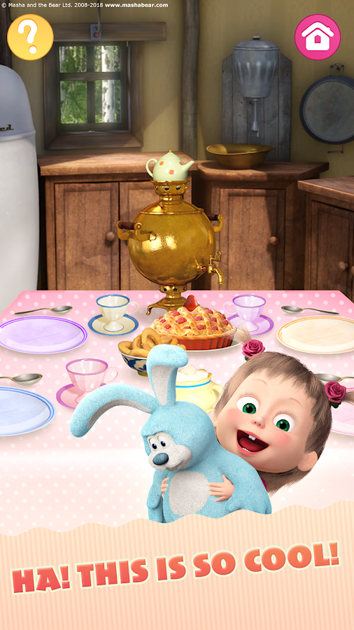   Masha and the Bear Child Games: Cooking Adventure- 스크린샷 