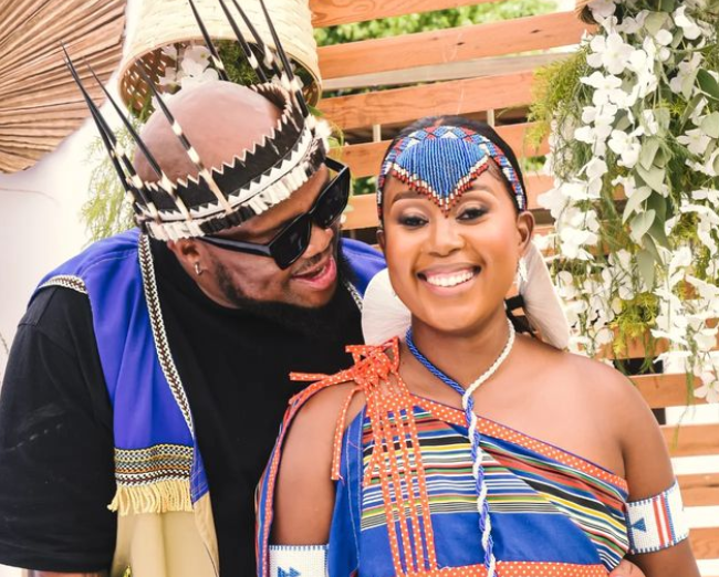 DJ Sabby and his wife Lindelane are expecting their second child.
