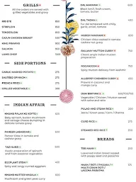 The Bengaluru Brasserie - Hyatt Centric menu 5