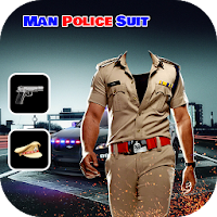 Men Police Suit Photo Editor  Men Police Dress