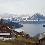 Mount Rigi in Switzerland in Lucerne, Switzerland 