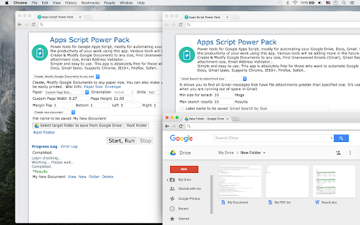 Apps Script Power Pack, Cloud Zip