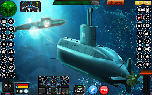 Screenshot Submarine Navy Warships battle