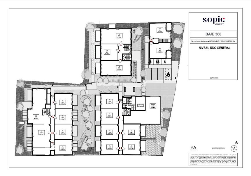 Vente maison 2 pièces 41 m² à Saint-Pierre-Quiberon (56510), 255 000 €