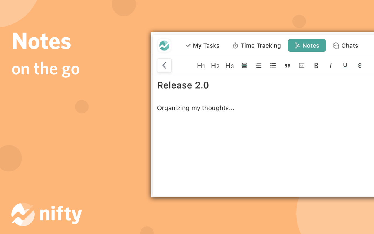 Nifty: Tasks, Chat, Docs, Time Preview image 2