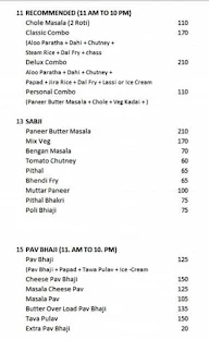 Paratha House And Lunch Box menu 2