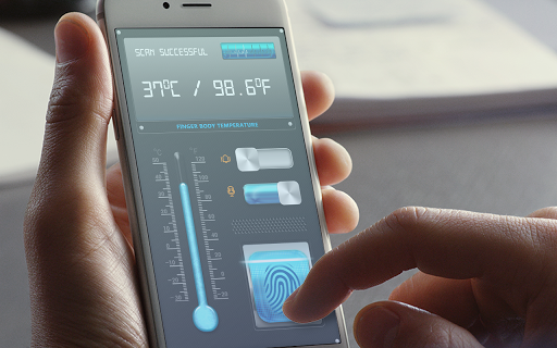 Body Temperature Thermometer  Fever Checker Diary