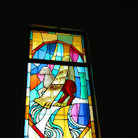 Colorfull art on window di 